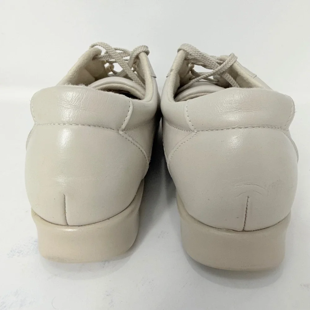 SAS Siesta Womens 12 N Bone Leather Walking Shoes Tripad Comfort 2889604 USA